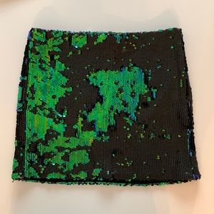 GUESS Sequinned Mini-Skirt, Size Small